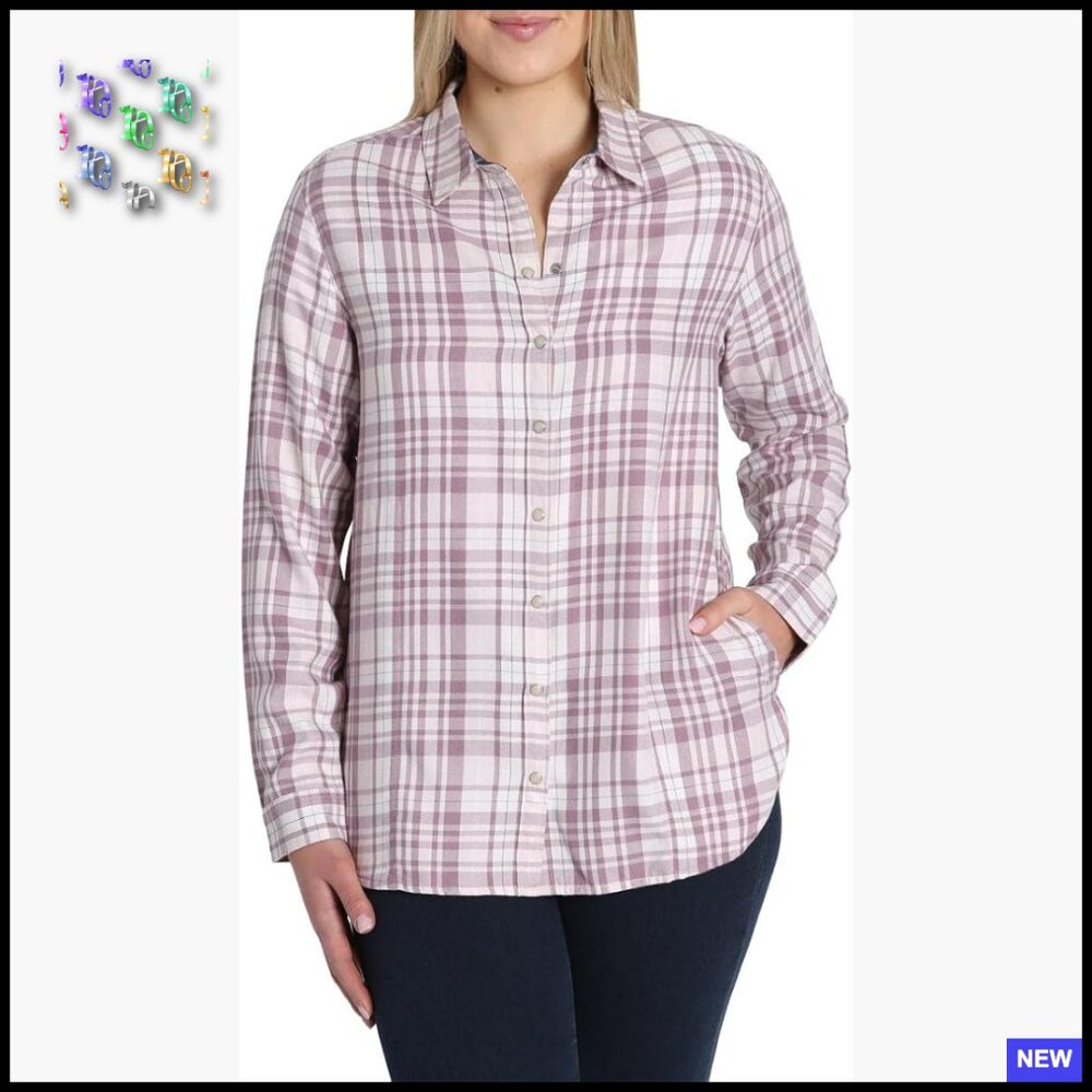 Super Soft Flannel Button Down Shirt Relaxed Fit … - image 1